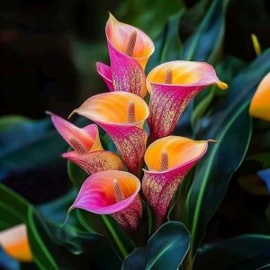 Калла Оникс купить по цене от 450р. в интернет-магазине «Посадика» с доставкой почтой в в Высоцке и по всей России – [изображение №1].