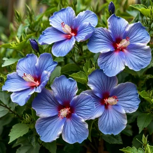 Гибискус садовый Блуминг Квин купить по цене от 259р. в интернет-магазине «Посадика» с доставкой почтой в в Высоцке и по всей России – [изображение №1].