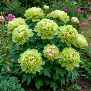 Пион Зеленые Бобы купить по цене от 610р. в интернет-магазине «Посадика» с доставкой почтой в в Высоцке и по всей России – [изображение №1].