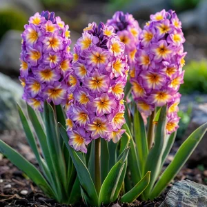 Гиацинт Пинк Перпл купить по цене от 2099р. в интернет-магазине «Посадика» с доставкой почтой в в Высоцке и по всей России – [изображение №1].