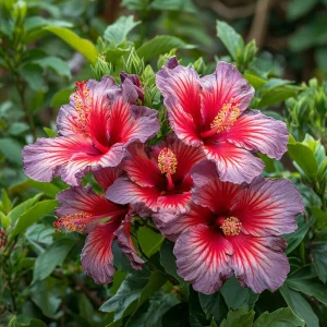 Гибискус Кримсон Флейм купить по цене от 479р. в интернет-магазине «Посадика» с доставкой почтой в в Высоцке и по всей России – [изображение №1].